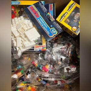 Make it Blocks Mini Figures Firefighters, Police Sets 65 NEW Building Packs